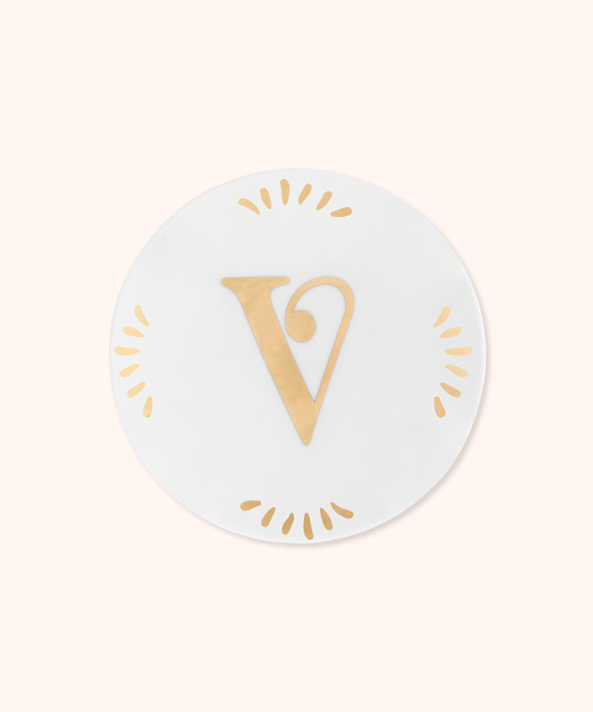 Little Plate Letter V
