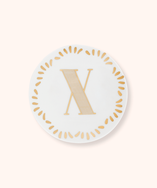 Little Plate Letter X