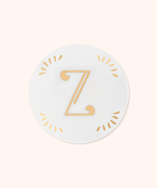 Little Plate Letter Z