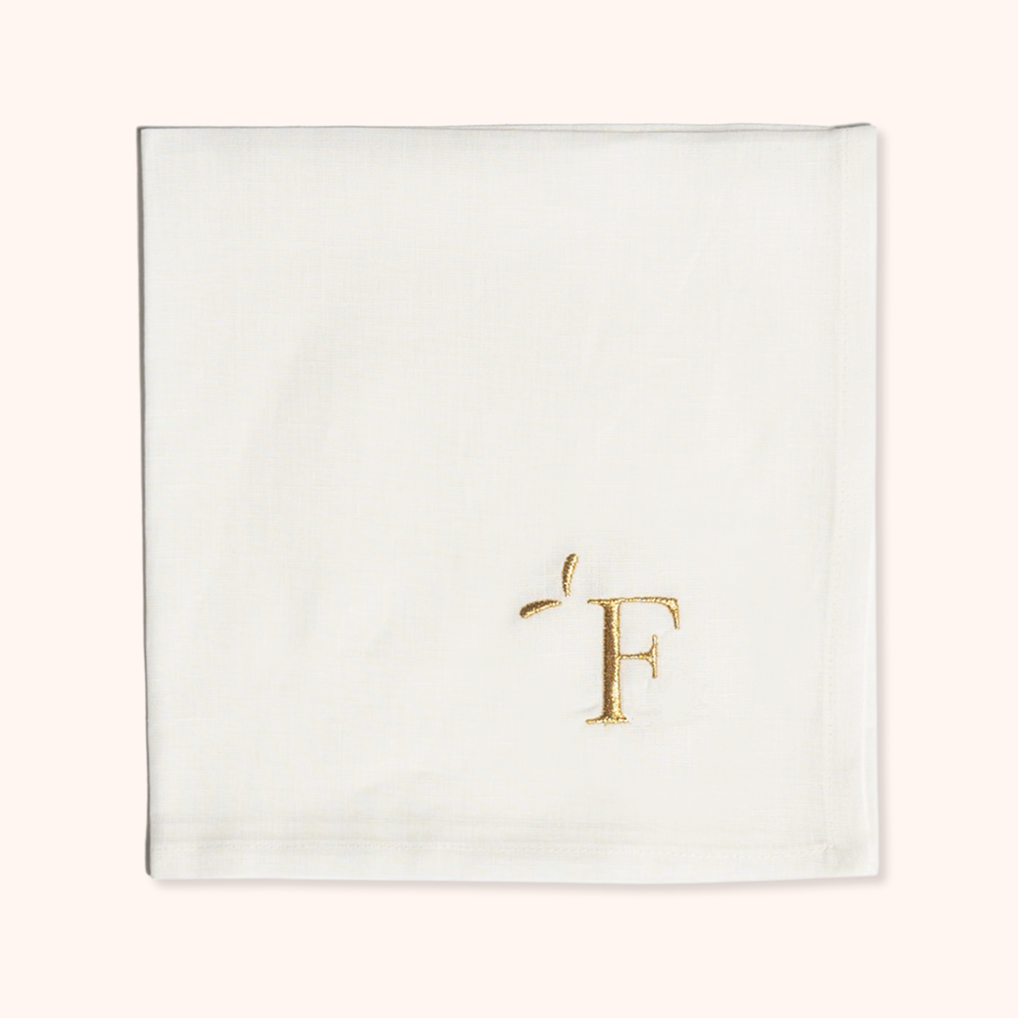 Tovagliolo Lettera F