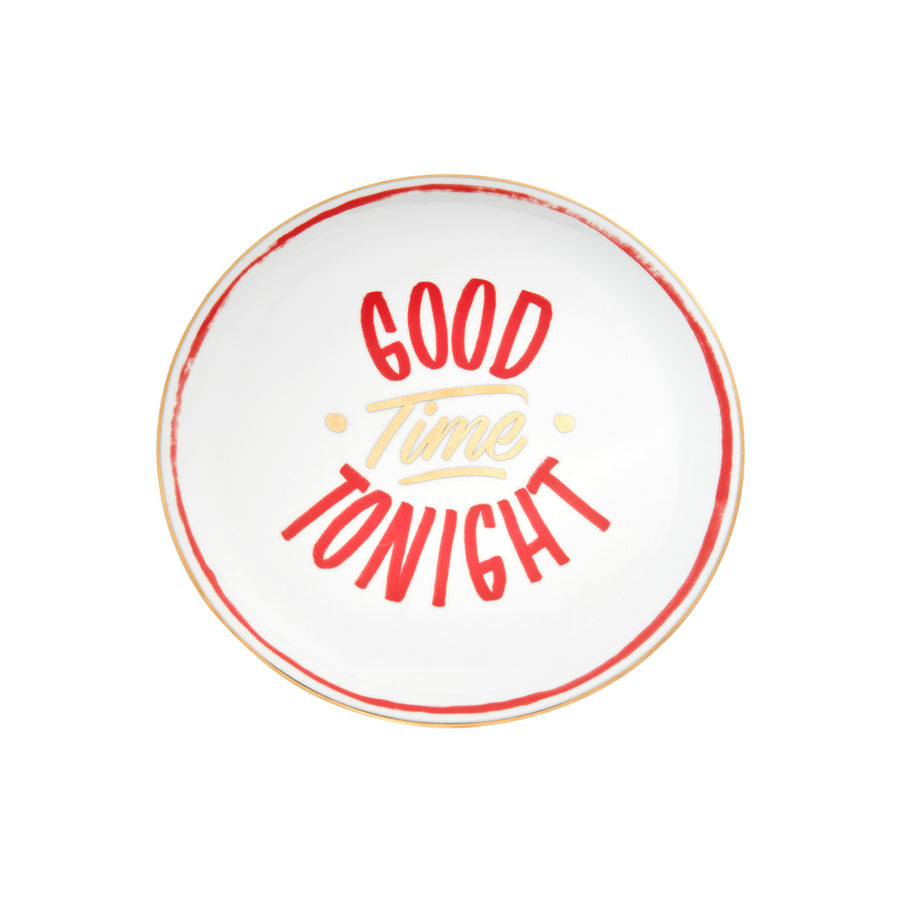 Good Tonight Pizza Plate