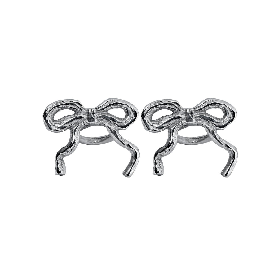 Set of 2 Napkin Holders with Bow