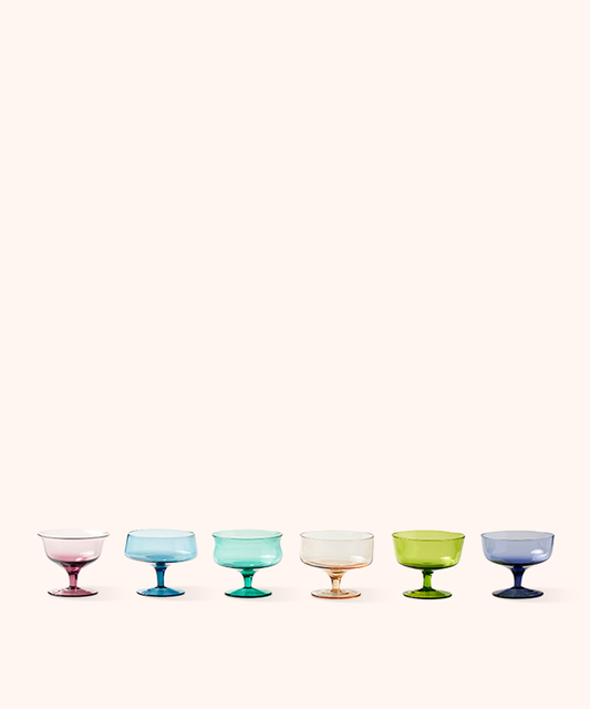 Set 6 Coppette Colori Assortiti