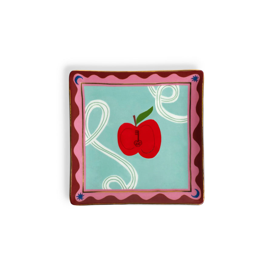 Apple Squared Trinket Tray
