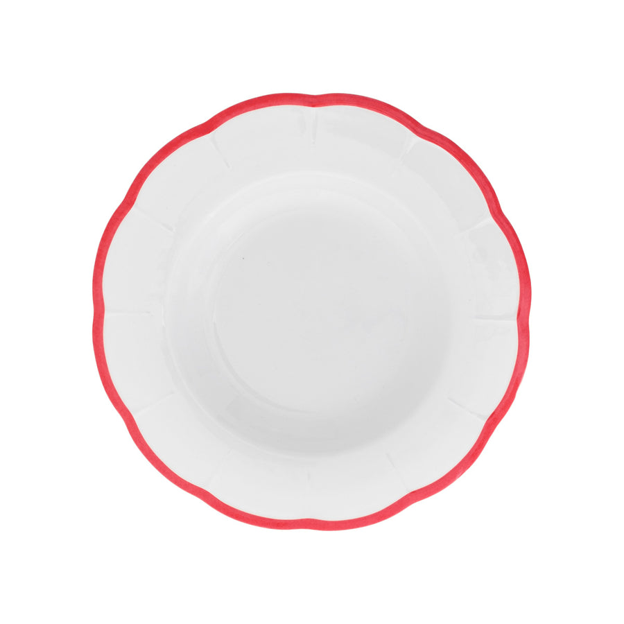 Piatto Fondo Rosso