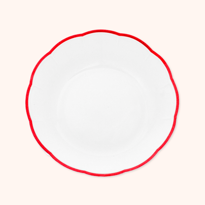 Cadmium Deep Coupe Plate 