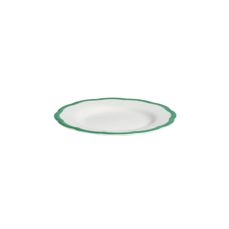 Piattino Pane Bordo Verde