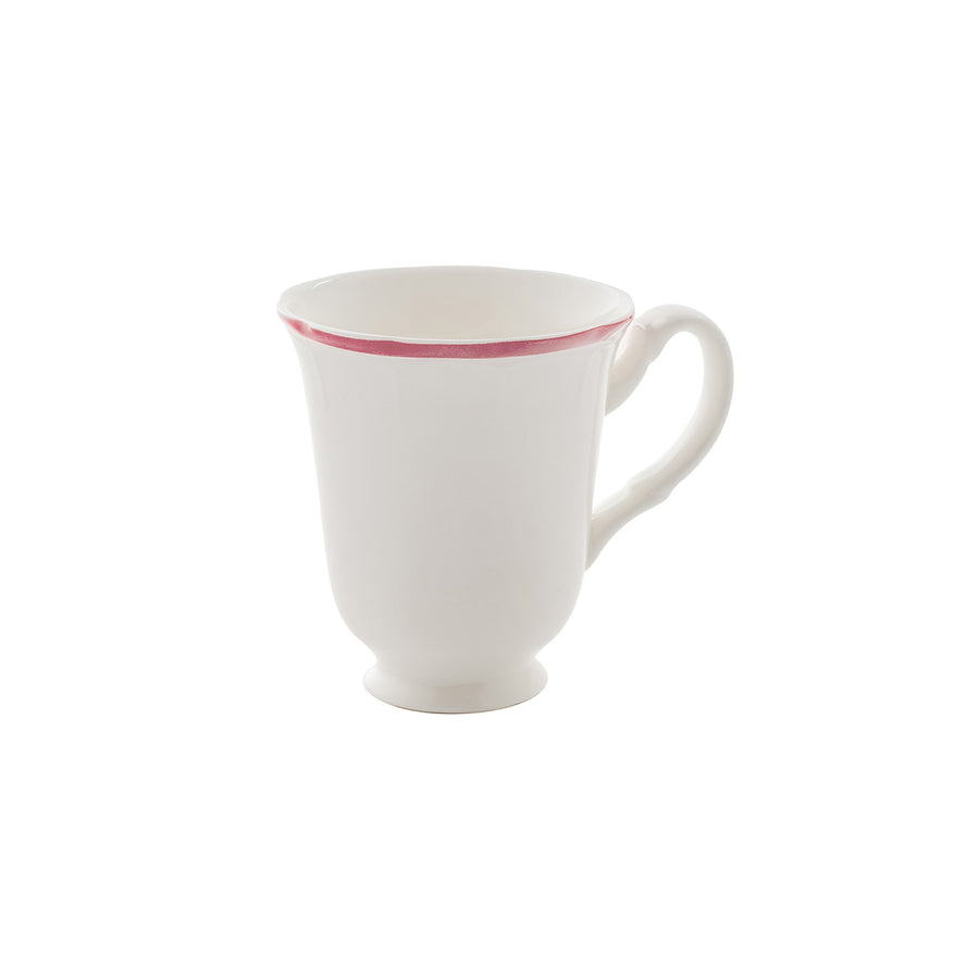 Mug 380 ml Scalloped Edge Pink