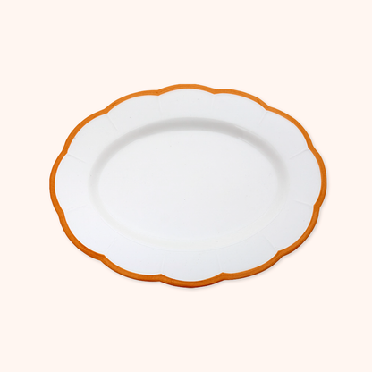 Small Ochre Platter