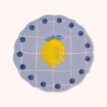 Piatto Frutta Lavanda