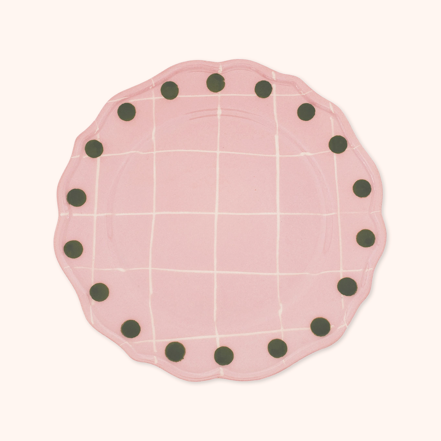 Piatto Piano Rosa
