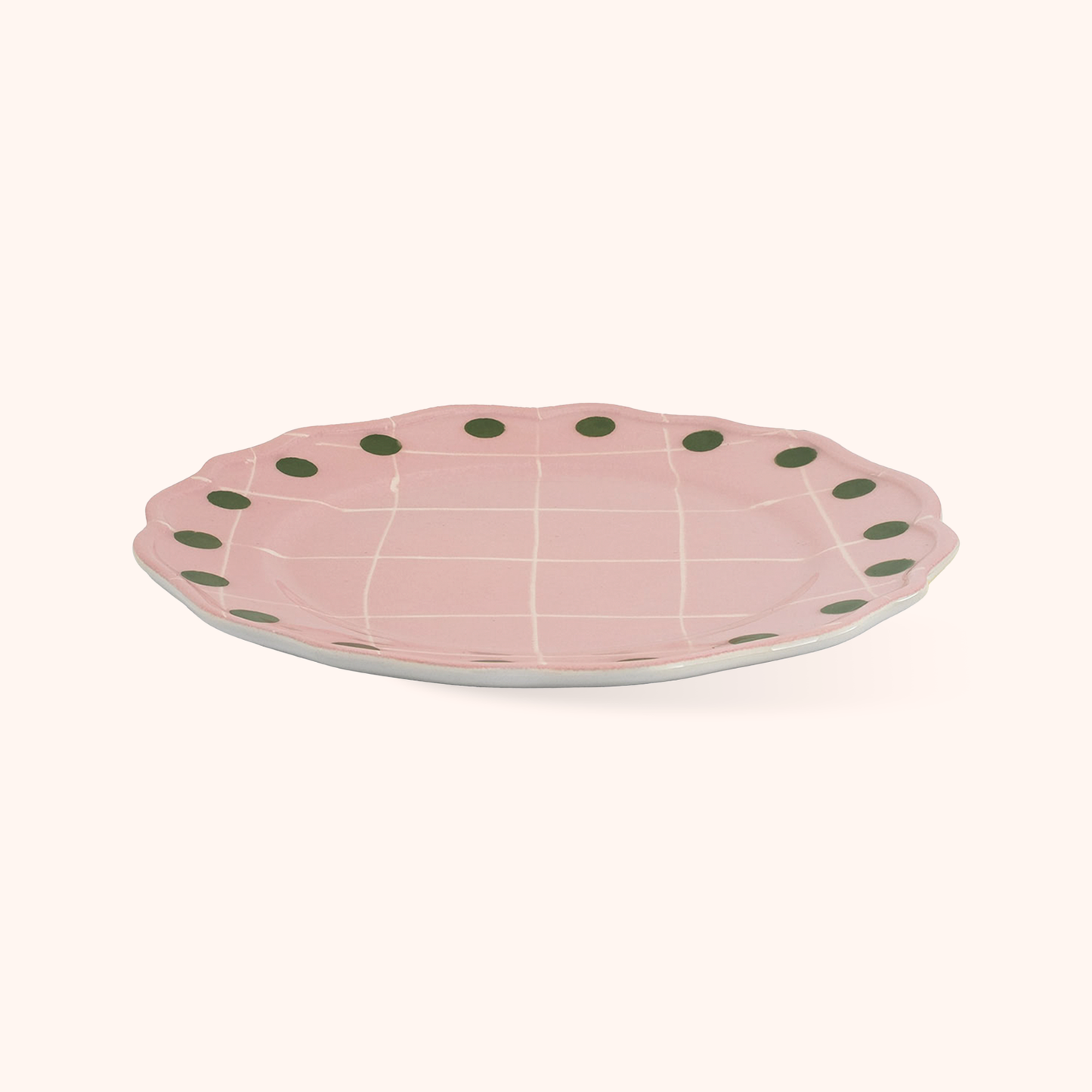Piatto Piano Rosa