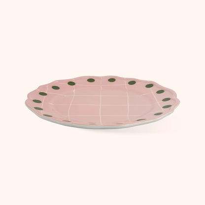 Piatto Piano Rosa