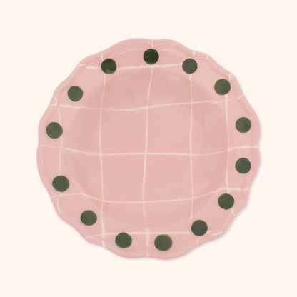 Piatto Fondo Rosa