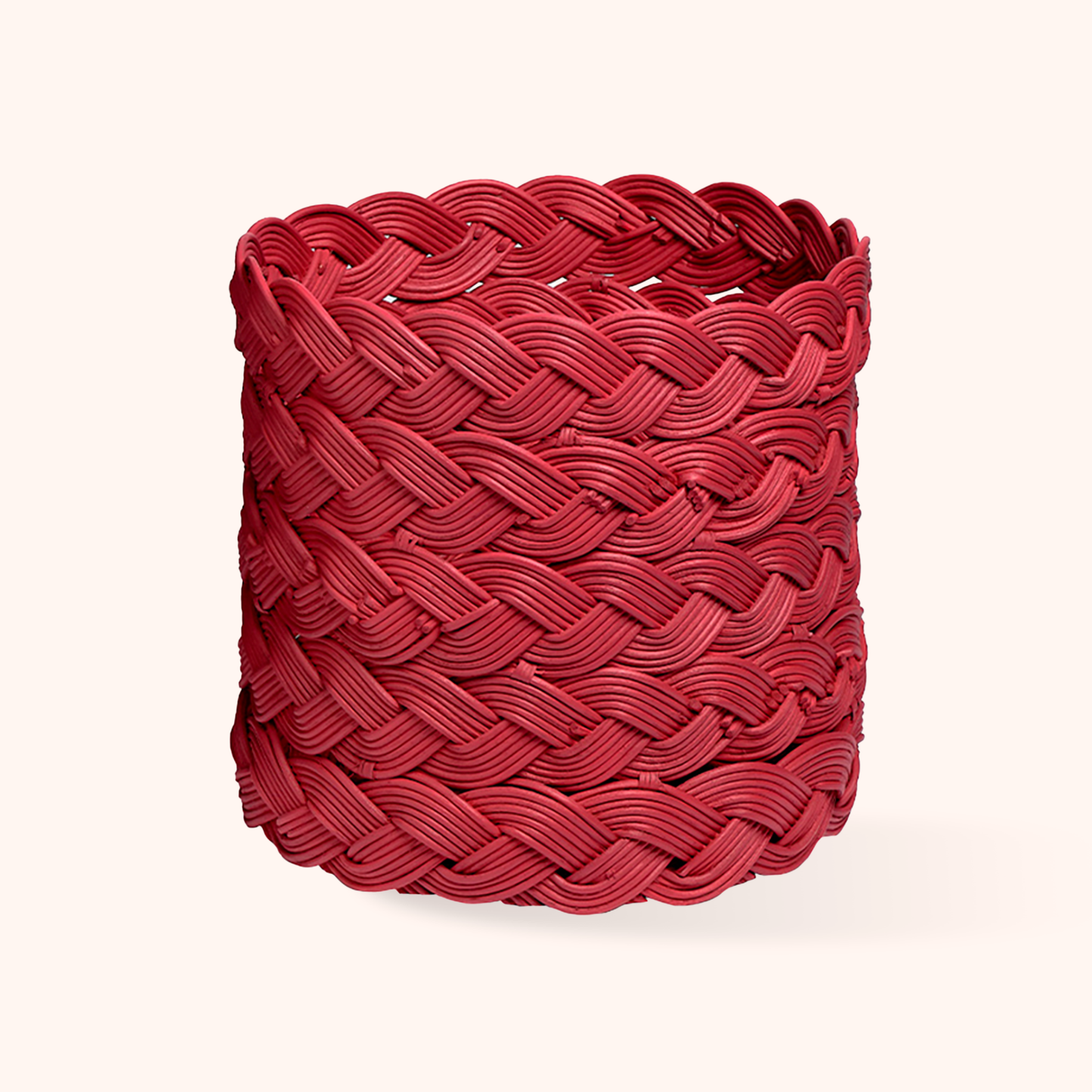 Small Magenta Basket