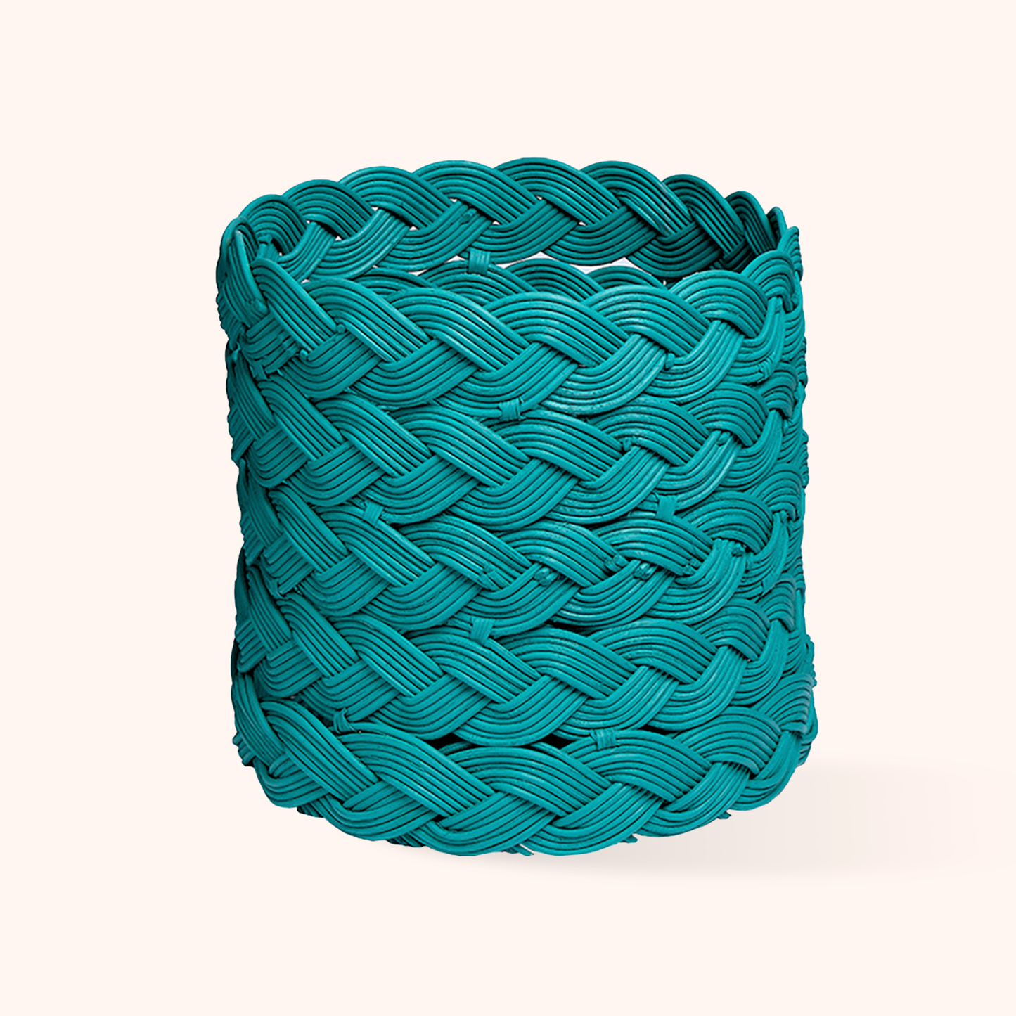 Small Turquoise Basket