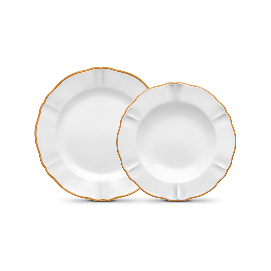 Posto tavola composto da Piatto piano e Piatto fondo