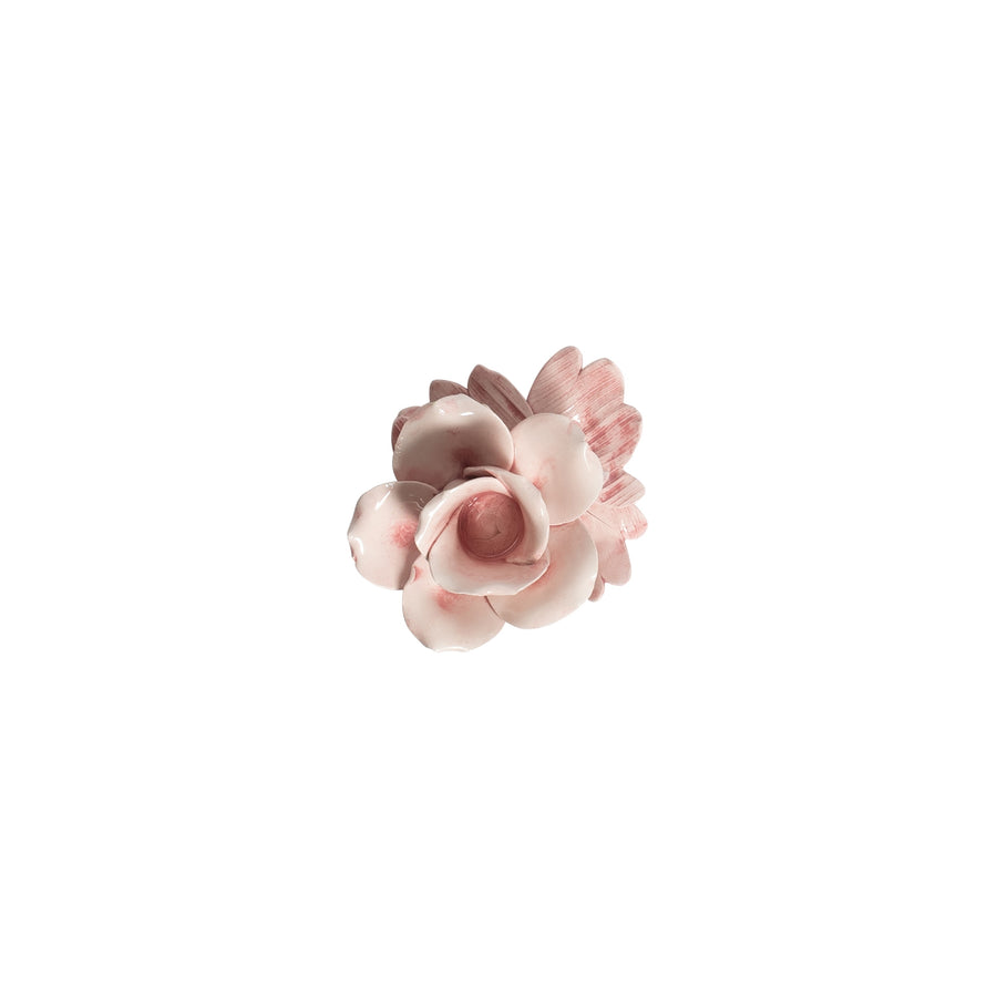 Portacandela Rosa
