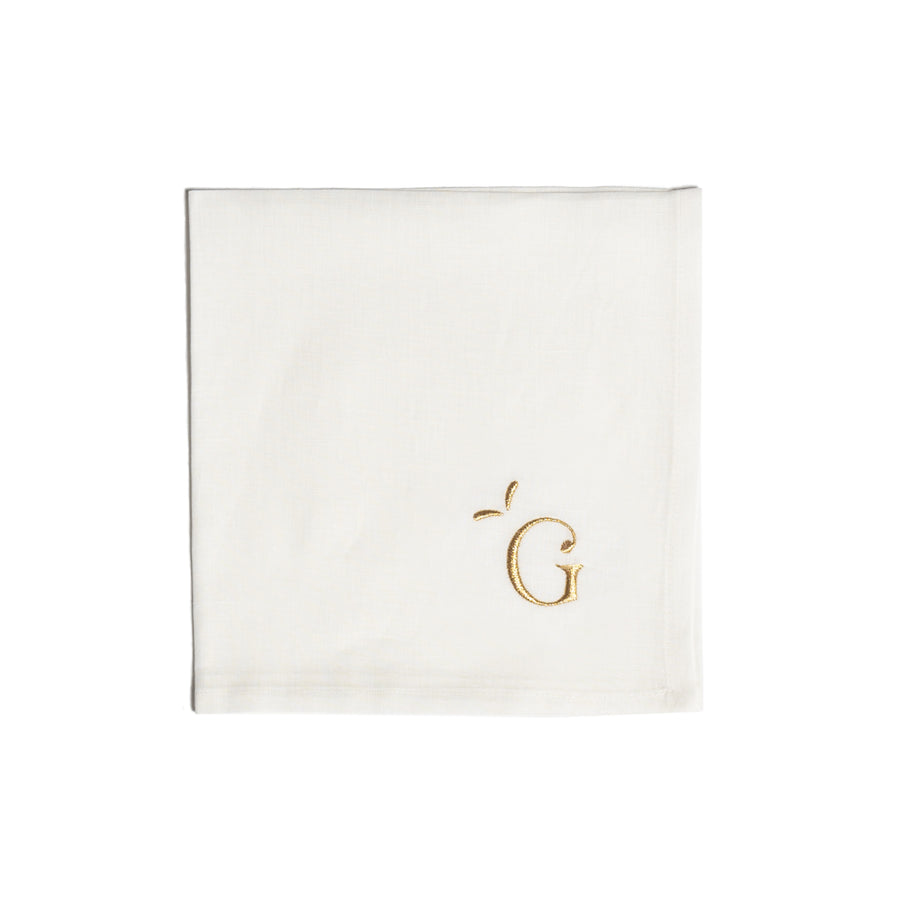 Napkin letter G