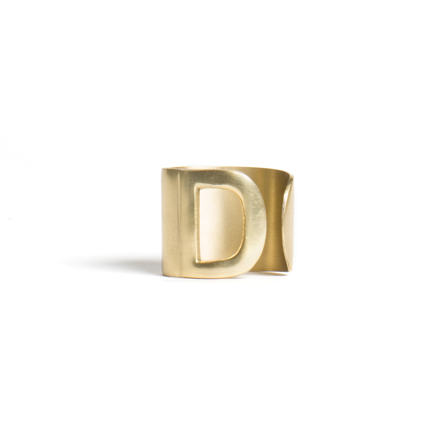 Napkin Holder - Letter D