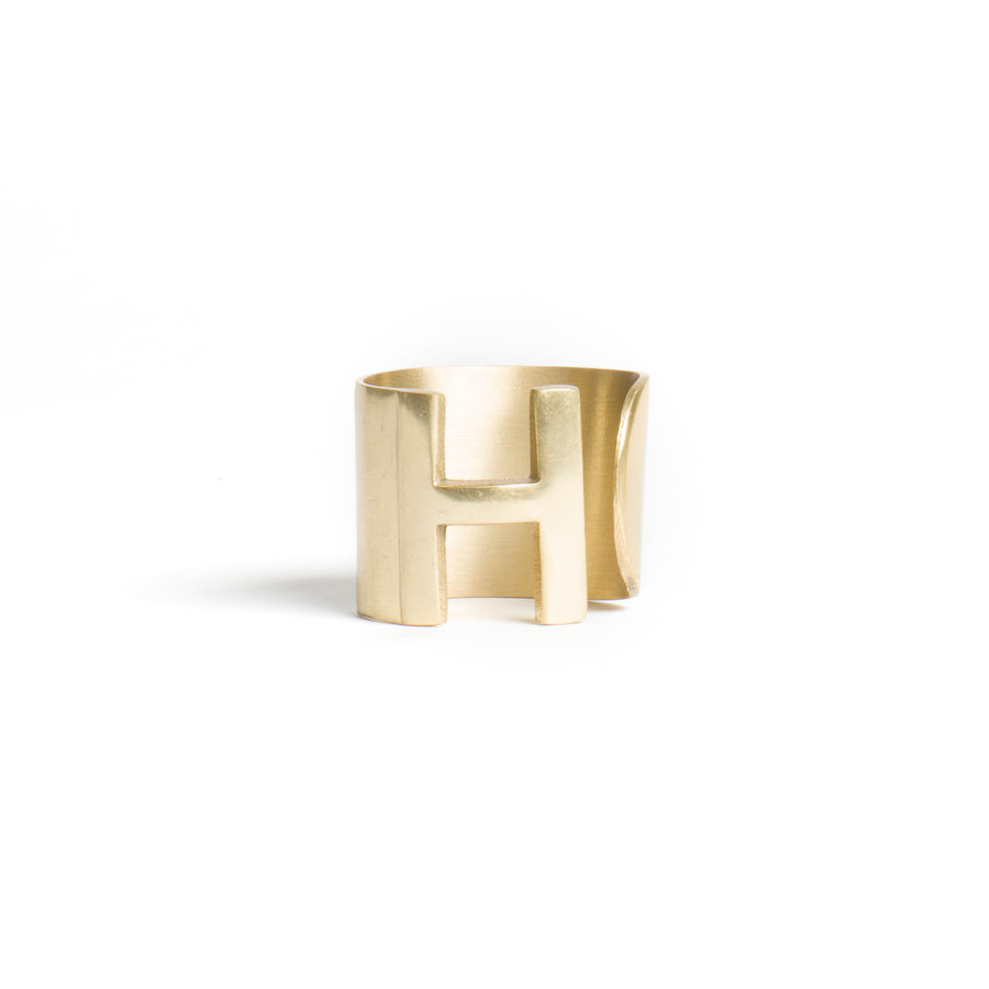 Napkin Holder - Letter H