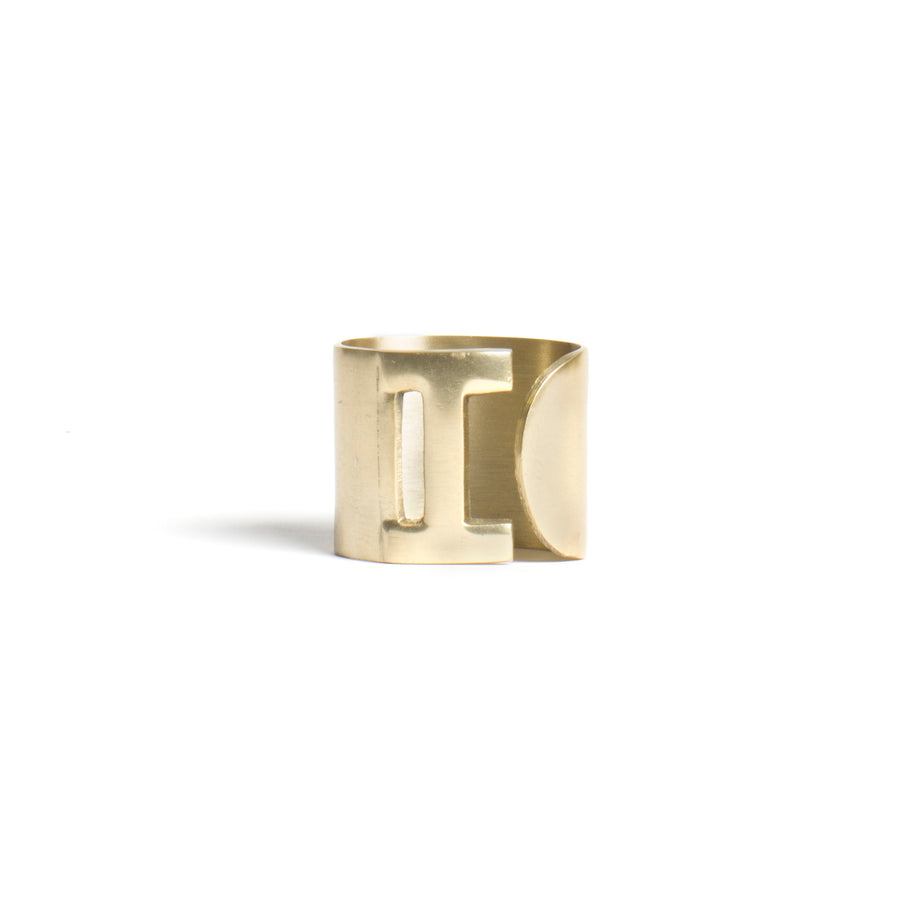 Napkin Holder - Letter I