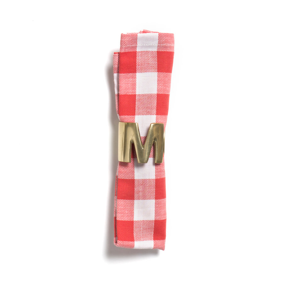 Napkin Holder - Letter M