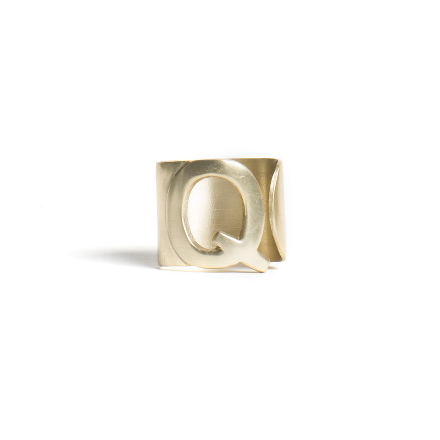 Napkin Holder - Letter Q