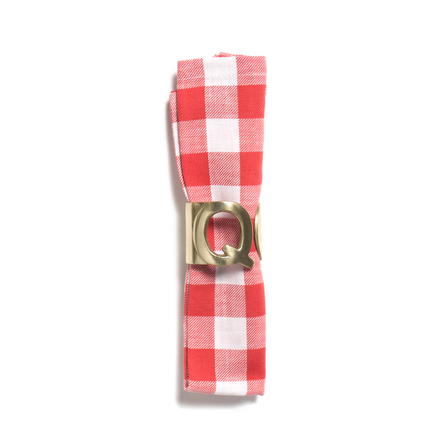 Napkin Holder - Letter Q