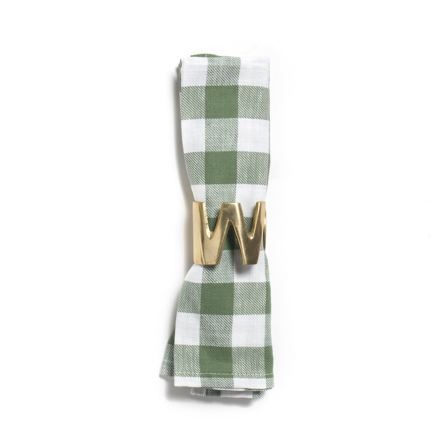 Napkin Holder - Letter W