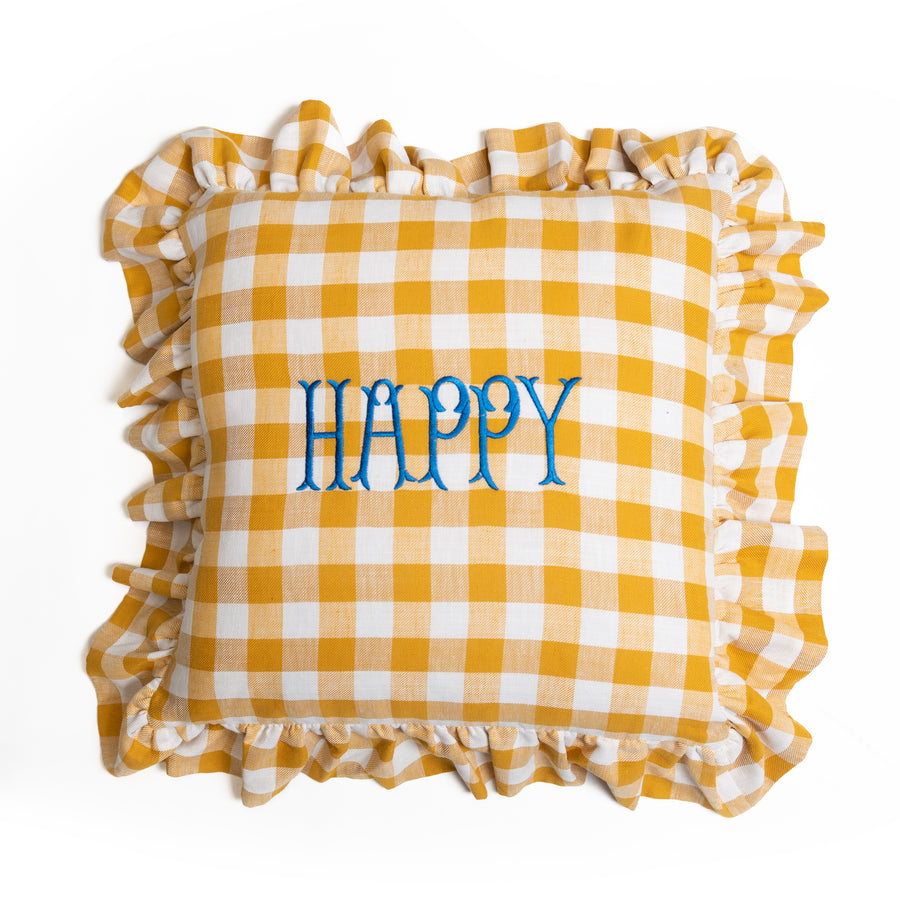 Copricuscino Happy