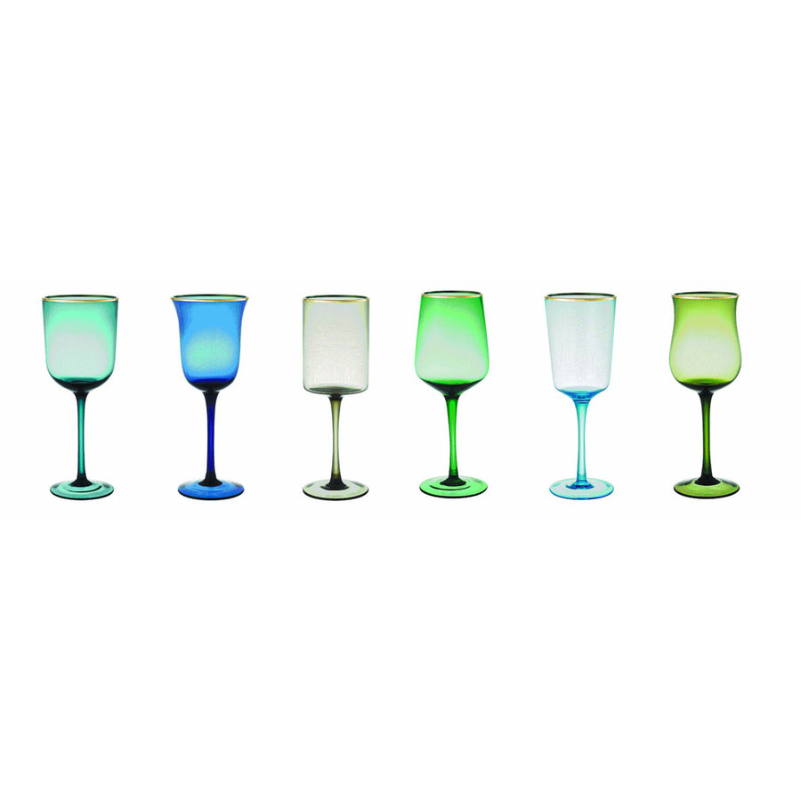 Set 6 Calici Forme Assortite
