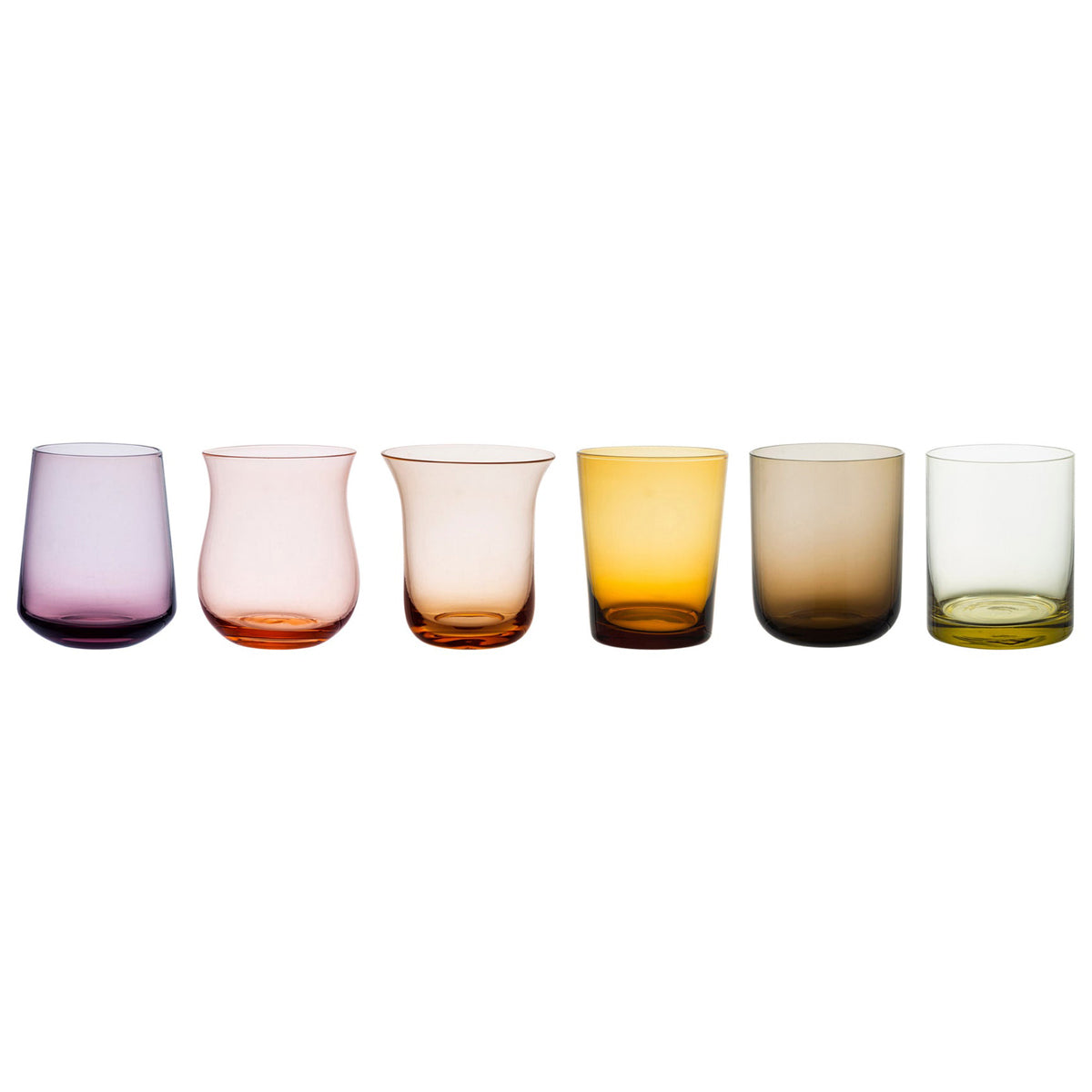 Set 6 Tumbler Mixed Shapes | Bitossi Home