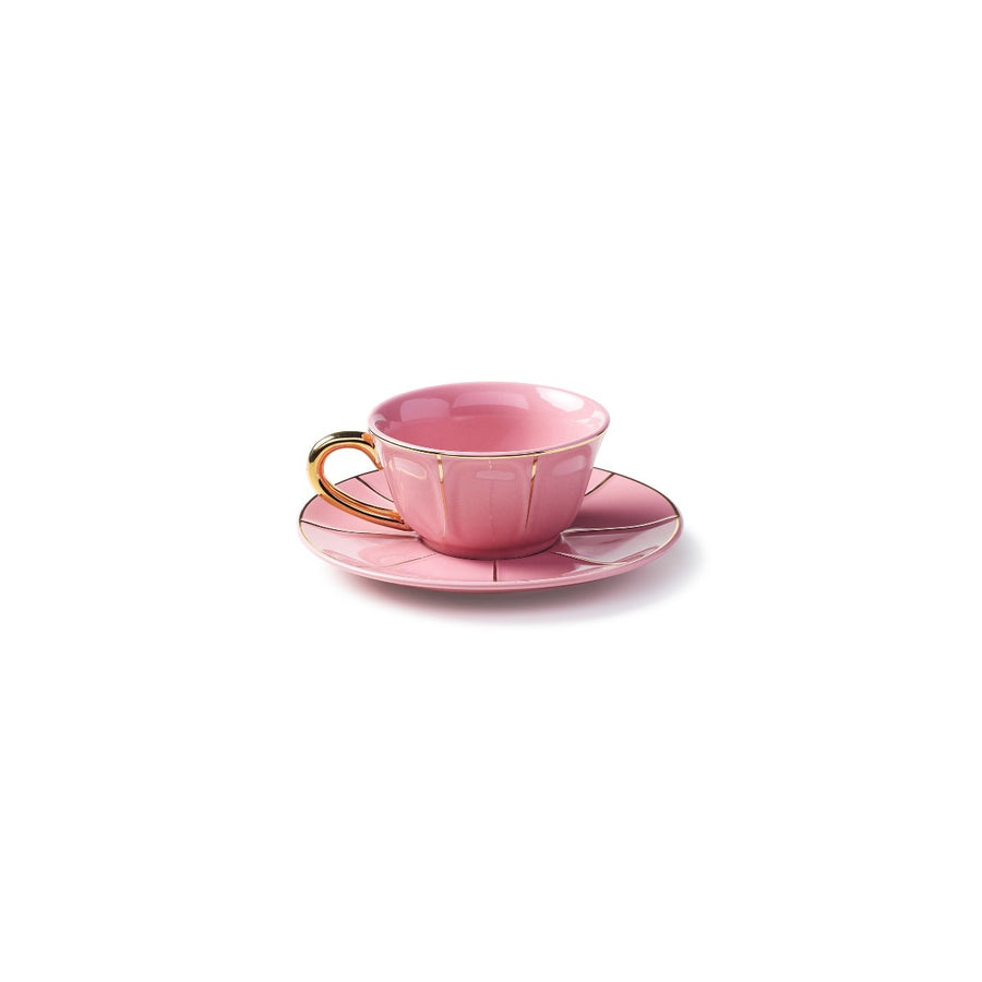 tazza tea rosa