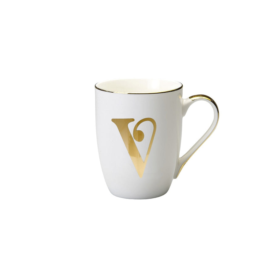 Mug Lettera V 10,3 Ø 8,2 cm