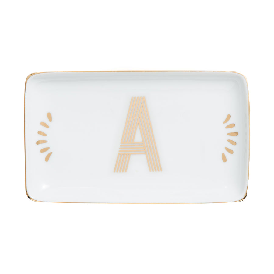 Rectangular Tray Letter A