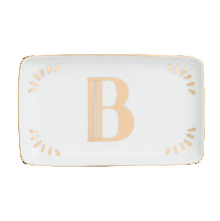 Rectangular Tray Letter B