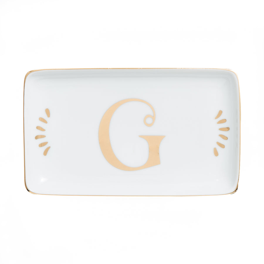 Rectangular Tray Letter G