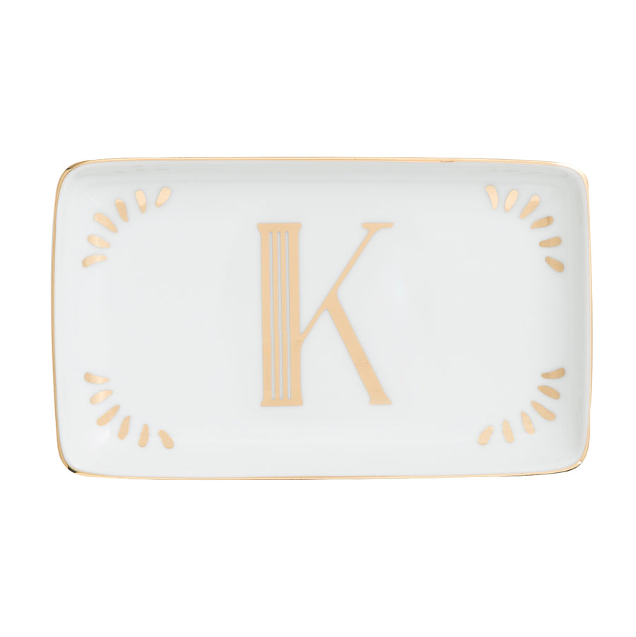 Rectangular Tray Letter K