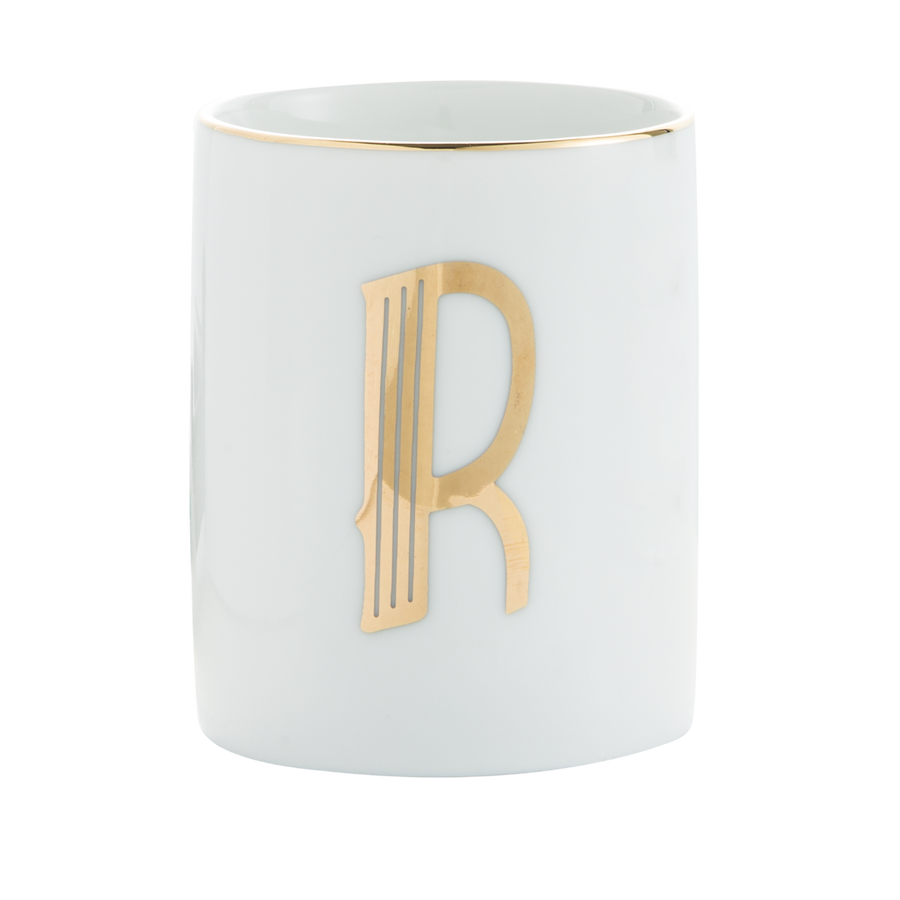 Bicchiere lettera R